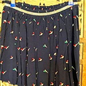 3 for $23🎉 Sweet Bird Print Skirt